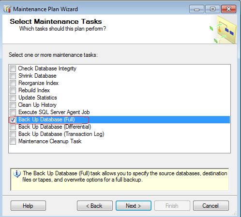 Backup Database full